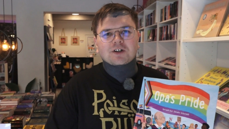 Thomas wint prijs met zijn queer boekhandel: ‘Uniek in Nederland’