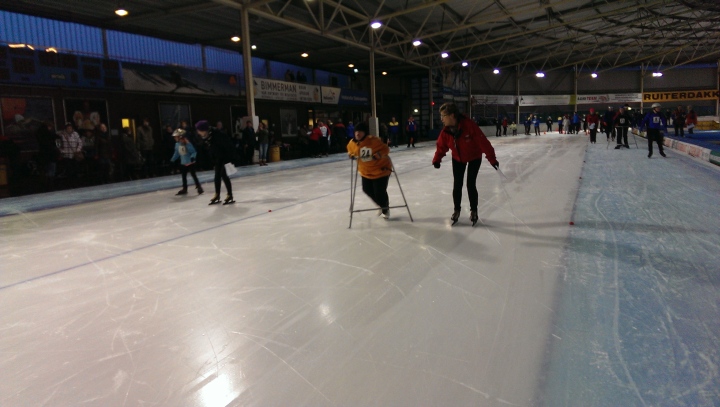 Gewestelijk kampioenschap G-schaatsen op 7 februari in De Meent