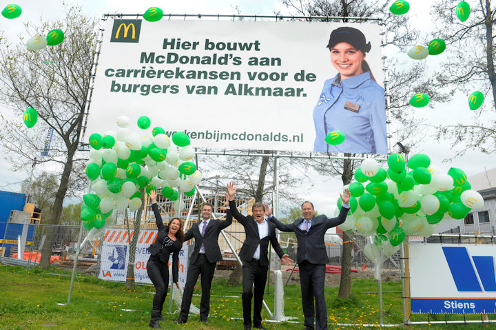 Start bouw McDonalds begonnen en werving personeel gestart (FOTO)