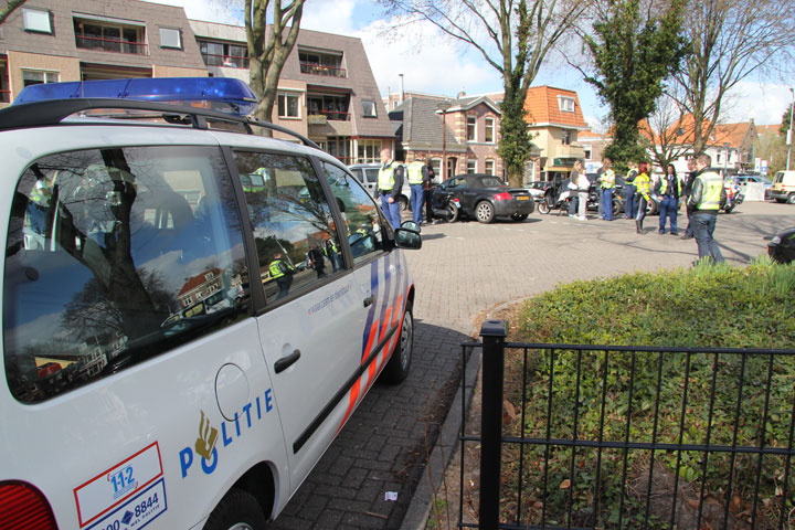 Brommercontrole op Westerweg in Alkmaar